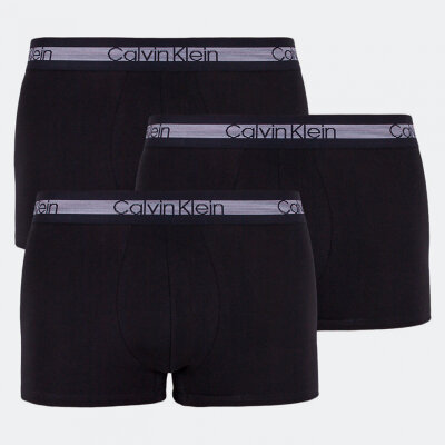 Ανδρικά Εσώρουχα CALVIN KLEIN 3PACK NB1799A Μαύρο