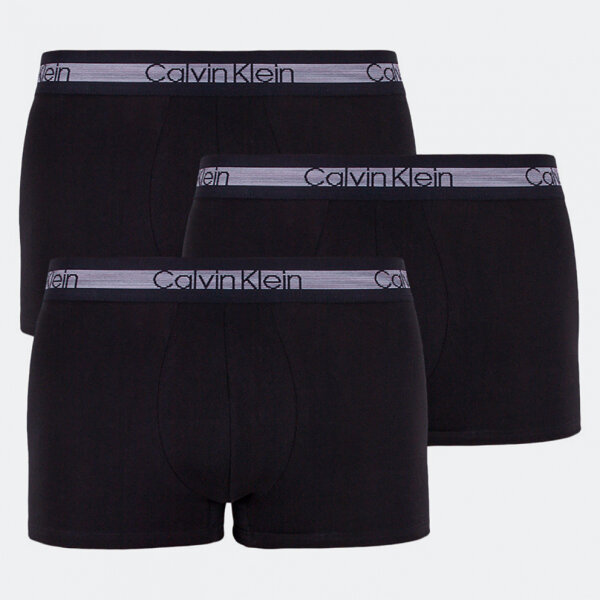 Ανδρικά Εσώρουχα CALVIN KLEIN 3PACK NB1799A Μαύρο - Image 1