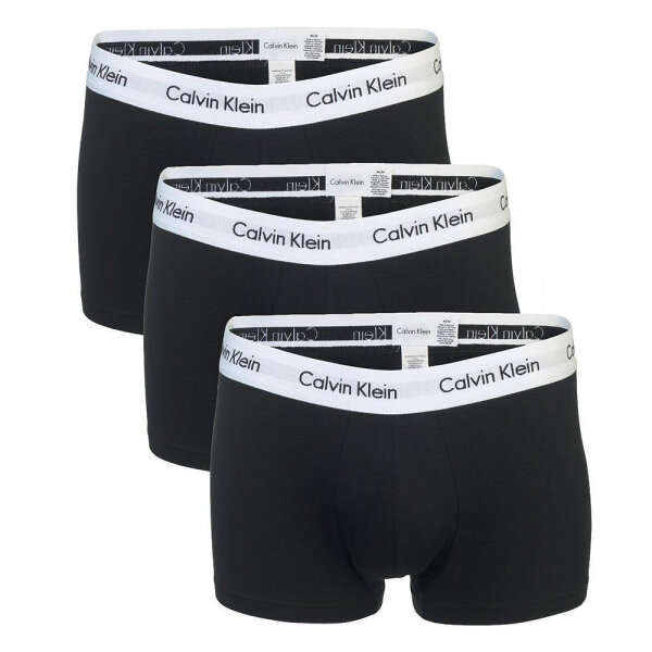 Ανδρικά εσώρουχα CALVIN KLEIN 3 PACK U2664G Mαύρο Λευκό - Image 4