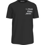 Ανδρική Μπλούζα CALVIN KLEIN STACKED J30J325189 Μαύρο