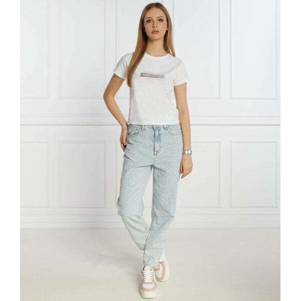 Γυναικεία Μπλούζα Λευκή Calvin Klein Jeans J20J223167-YAF - Image 4