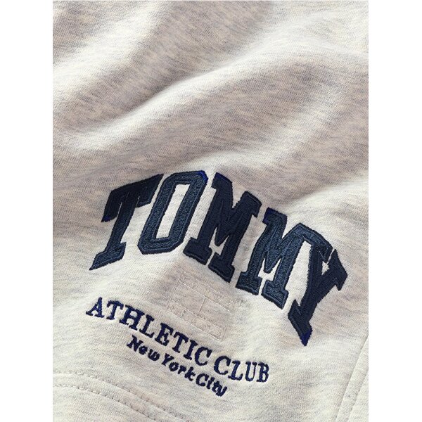 dm0dm18799pj4-erkek-tjm-athletic-bball-sweat-sort-638473129148515078 Ανδρική Βερμούδα Φούτερ TOMMY JEANS  DM0DM18799 Γκρί - Image 3