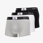 Ανδρικά εσώρουχα CALVIN KLEIN 3 PACK NB3528A Mαύρο Γκρί Λευκό