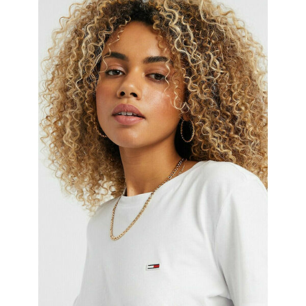 ΓΥΝΑΙΚΕΙΑ ΜΠΛΟΥΖΑ TJW REGULAR JERSEY C NECK TOMMY JEANS DW0DW09198-YBR - Image 2