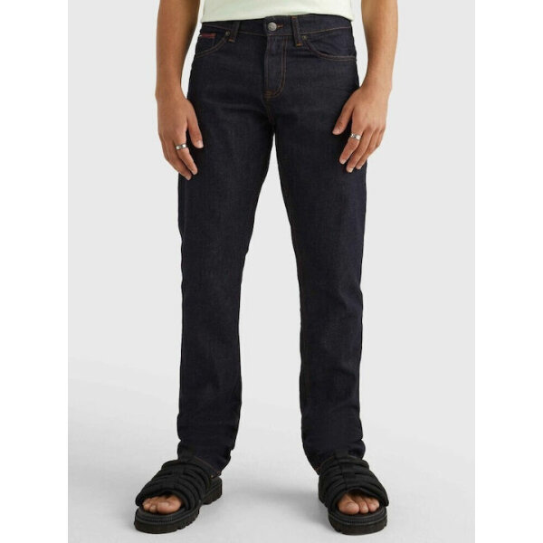 fixedratio_20230602091603_tommy_hilfiger_andriko_panteloni_tzin_navy_mple_dm0dm162821bk Ανδρικό Παντελόνι Τζιν TOMMY JEANS SCANTON SLIM DM0DM16282 Μπλε Σκούρο - Image 5