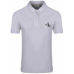 Ανδρική Μπλούζα POLO CALVIN KLEIN J30J323395 Λευκό - Image 2