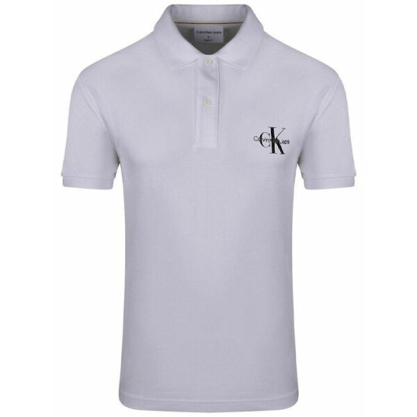 fixedratio_20231129101341_calvin_klein_andriko_t_shirt_kontomaniko_polo_leyko_j30j323395_yaf Ανδρική Μπλούζα POLO CALVIN KLEIN J30J323395 Λευκό - Image 2