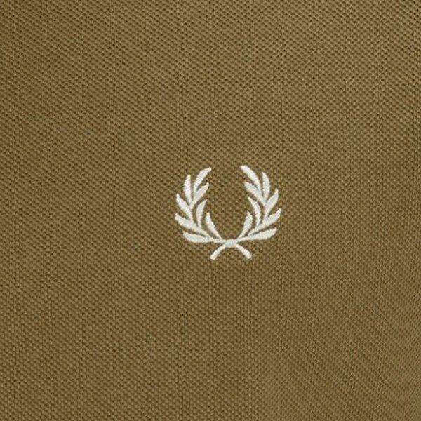 Ανδρικό POLO FRED PERRY TWIN TIPPED M3600 Καφέ - Image 3