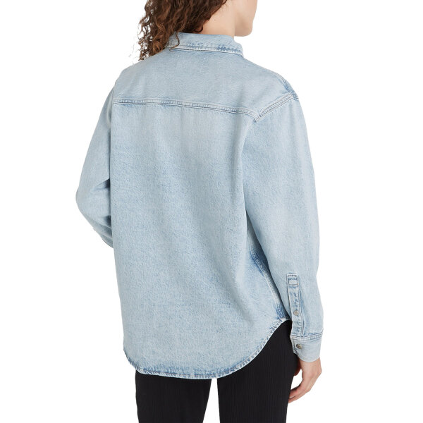 i1857-2 ΓΥΝΑΙΚΕΙΟ ΠΟΥΚΑΜΙΣΟ CALVIN KLEIN W 050-0033284 DAD DENIM SHIRT - J20J222795-1AA - Image 2