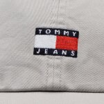Ανδρικό Καπέλο TOMMY JEANS AM0AM12020 ΕΚΡΟΥ - Image 3