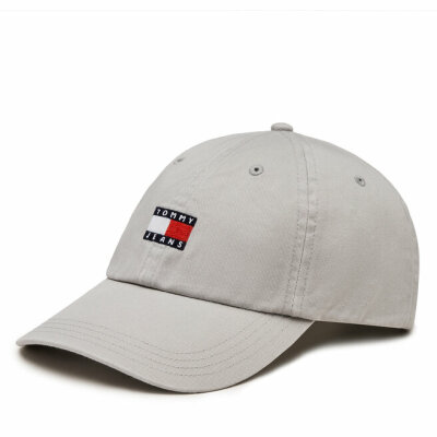 Ανδρικό Καπέλο TOMMY JEANS AM0AM12020 ΕΚΡΟΥ