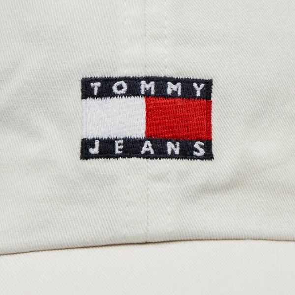 Tommy Jeans Καπέλο Jockey Heritage AW0AW15848 Ancient White YBH - Image 3