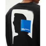 Ανδρική Μπλούζα KARL LAGERFELD REGULAR SWEAT 241D1807 Μαύρο - Image 2