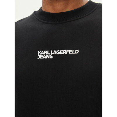 Ανδρική Μπλούζα KARL LAGERFELD REGULAR SWEAT 241D1807 Μαύρο