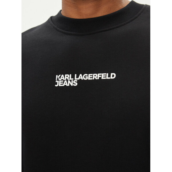 Ανδρική Μπλούζα KARL LAGERFELD REGULAR SWEAT 241D1807 Μαύρο - Image 1