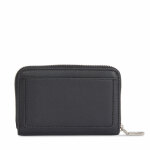 Μικρό Πορτοφόλι Γυναικείο Sculpted Med Zip Around Mono K60K607229 Μαύρο - Image 3