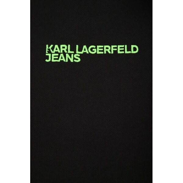 Ανδρική Φούτερ KARL LAGERFELD RELAXED CUBE 241D1800 Μαύρο - Image 3