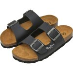 Ανδρική Παντόφλα PEPE JEANS PMS80003 BIO M DOUBLE VELOUR Μαύρο - Image 3