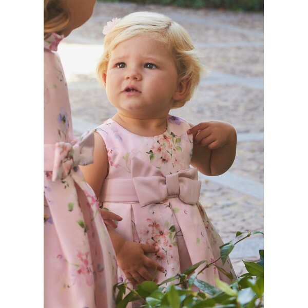 phorema-mikado-louloustampoto-moro-pastel-XL-1 ΠΑΙΔΙΚΟ ΦΟΡΕΜΑ ΣΤΑΜΠΩΤΟ ΡΟΖ ΚΟΡΙΤΣΙ ABEL&LULA 24-05009-008 - Image 1