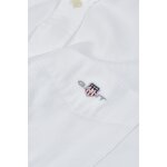 Ανδρικό Πουκάμισο GANT 3240059 REG HONEYCOMB Λευκό - Image 3