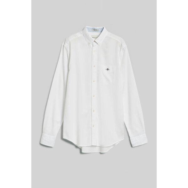 product-detail-gallery2007000083123_1M4kNoKtH9 Ανδρικό Πουκάμισο GANT 3240059 REG HONEYCOMB Λευκό - Image 1