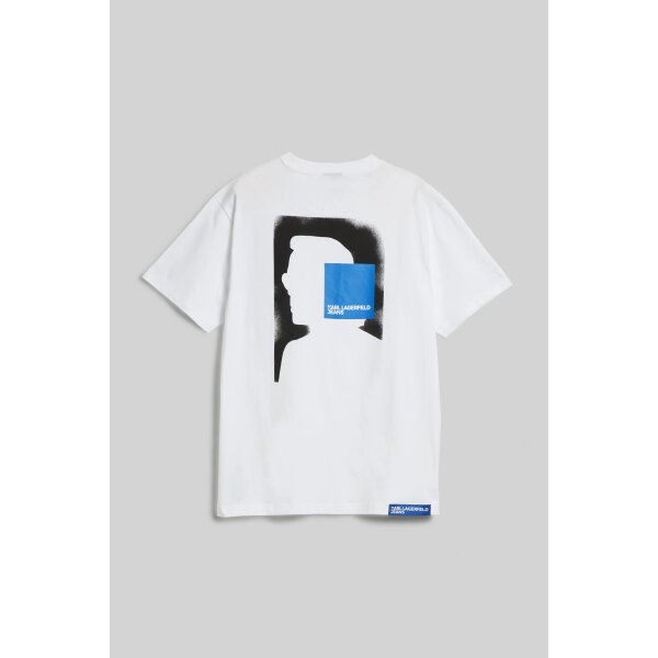 Ανδρική Μπλούζα KARL LAGERFELD REGULAR SSLV 241D1702 Λευκό - Image 2