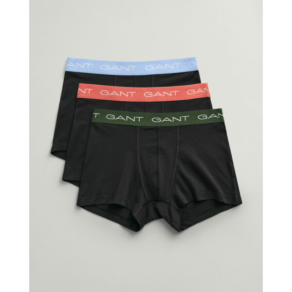 Ανρικά Εσώρουχα GANT TRUNK 3PACK 902413003 Μαύρο - Image 4