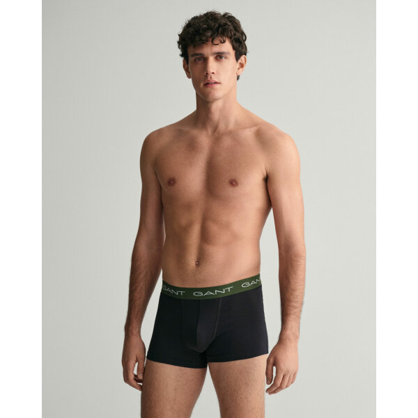 Ανρικά Εσώρουχα GANT TRUNK 3PACK 902413003 Μαύρο - Image 1