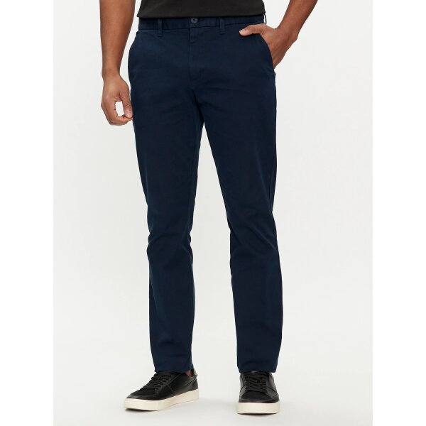 tommy-jeans-chinos-austin-dm0dm19166-dunkelblau-slim-fit-0000303420628 Ανδρικό Παντελόνι CHINO TOMMY JEANS AUSTIN SLIM DM0DM19166 Μπλε - Image 1