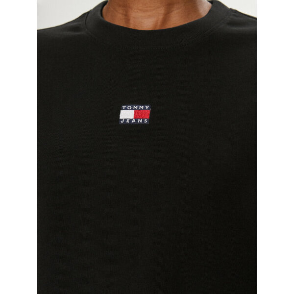 tommy-jeans-phorema-kathemerino-badge-dw0dw18145-mauro-relaxed-fit-0000303430788 (4) ΓΥΝΑΙΚΕΙΟ ΦΟΡΕΜΑ TOMMY JEANS Badge DW0DW18145 Μαύρο Relaxed Fit - Image 4