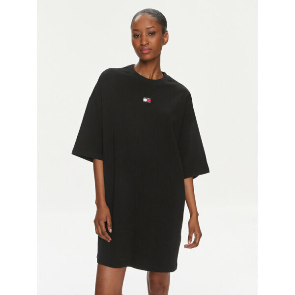 tommy-jeans-phorema-kathemerino-badge-dw0dw18145-mauro-relaxed-fit-0000303430788 ΓΥΝΑΙΚΕΙΟ ΦΟΡΕΜΑ TOMMY JEANS Badge DW0DW18145 Μαύρο Relaxed Fit - Image 5