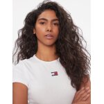 ΓΥΝΑΙΚΕΙΑ ΜΠΛΟΥΖΑ Tommy Jeans T-Shirt DW0DW17881 Λευκό Slim Fit - Image 5