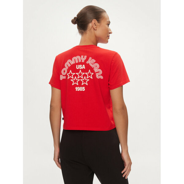 tommy-jeans-t-shirt-retro-dw0dw17831-kokkino-boxy-fit-0000303435714 (2) ΓΥΝΑΙΚΕΙΑ ΜΠΛΟΥΖΑ RETRO SPORT 2TEE TOMMY JEANS DW0DW17831-XNL - Image 3