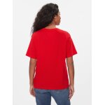 Γυναικείο T-Shirt Tjw Rlx New Linear Tee DW0DW17836 Κόκκινο Relaxed Fit - Image 3