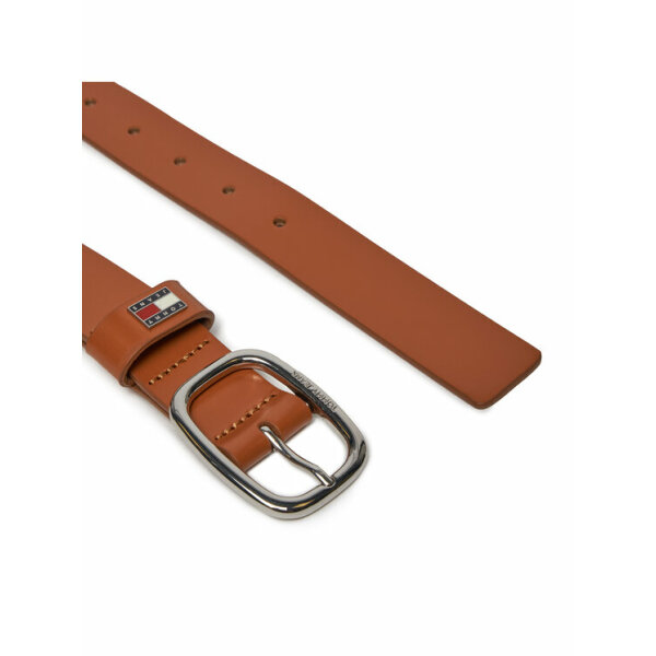 tommy-jeans-zone-gunaikeia-tjw-oval-3-0-aw0aw15836-kaphe-0000303090913 (1) ΓΥΝΑΙΚΕΙΑ ΖΩΝΗ  TOMMY JEANS Tjw Oval 3.0 AW0AW15836-GB8 Καφέ - Image 2