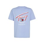 Ανδρική Μπλούζα TOMMY JEANS REG 3D STREET DM0DM18574 Γαλάζιο - Image 3