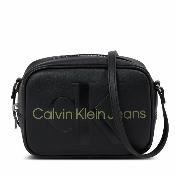 tsanta-calvin-klein-jeans-sculpted-camera-bag18-mono-k60k610275-black-dark-juniper-0gx-8720109486575 Γυναικείο Τσαντάκι Μαύρο  CALVIN KLEIN – CAMERA BAG K60K610275-0LI - Image 1