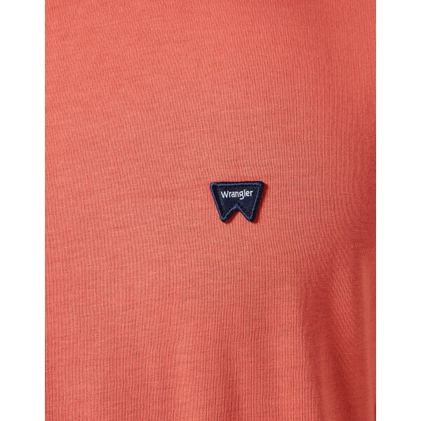 Ανδρική Μπλούζα WRANGLER 112350437 Πορτοκαλί - Image 3