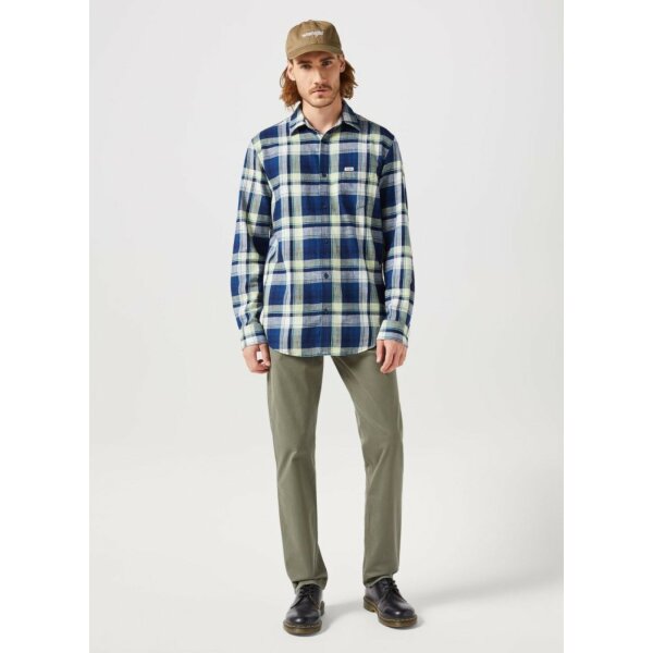 Ανδρικό Παντελόνι WRANGLER GREENSBORO 112350877 Χακί - Image 1