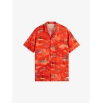 Ανδρικό Πουκάμισο SCOTCH AND SODA PRINTED VISCOSE 177054 Κόκκινο - Image 2