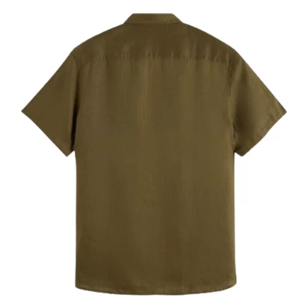 Ανδρικό Πουκάμισο SCOTCH AND SODA LINEN 177148 Χακί - Image 2