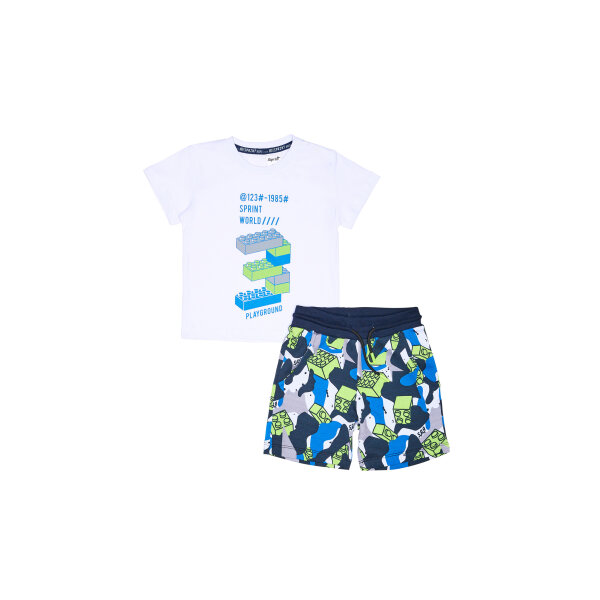 241-1001 WHITE A ΠΑΙΔΙΚΟ ΣΕΤ ΜΑΚΟ ΠΑΝΤΕΛΟΝΙ ΑΓΟΡΙ 1-5 ΕΤΩΝ SPRINT 241-1001-100 - Image 1