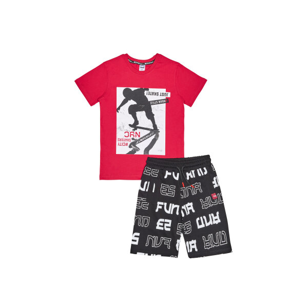 241-3023 RED A ΠΑΙΔΙΚΟ ΣΕΤ ΜΑΚΟ ΒΕΡΜΟΥΔΑ ΑΓΟΡΙ 6-16 ΕΤΩΝ SPRINT 241-3023-400 - Image 1