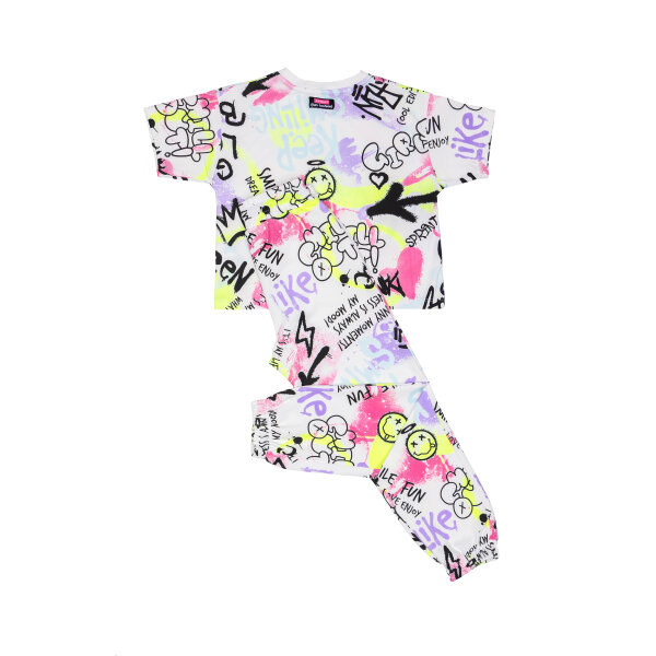 241-4014 OFF WHITE B ΠΑΙΔΙΚΟ ΣΕΤ ΜΑΚΟ ΠΑΝΤΕΛΟΝΙ ΚΟΡΙΤΣΙ 6-16 ΕΤΩΝ SPRINT 241-4014-133 - Image 2