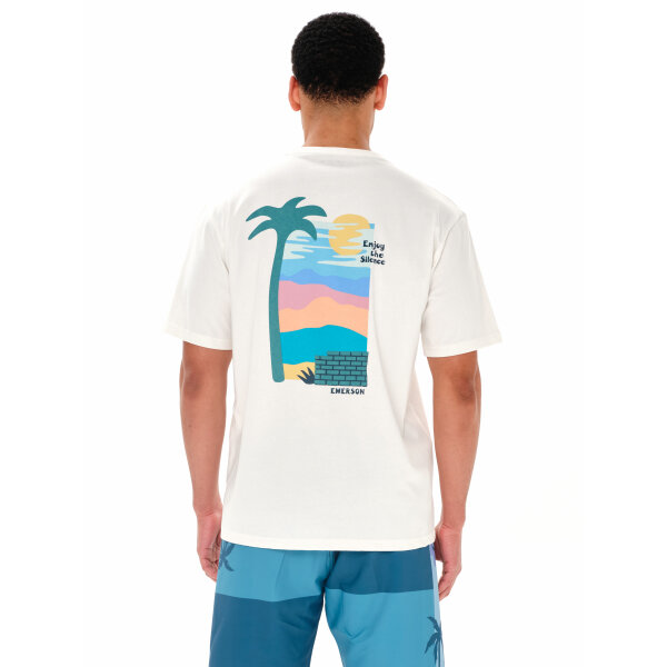 Ανδρική Μπλούζα EMERSON 241.EM33.12 Λευκό - Image 3