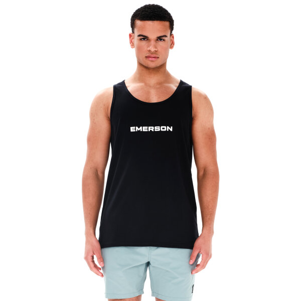 Ανδρική Μπλούζα Αμάνικη EMERSON 241.EM37.102 Μαύρο - Image 1