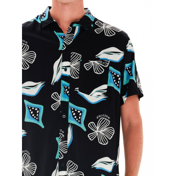 Ανδρικό Πουκάμισο  EMERSON 241.EM61.03 Μαύρο - Image 5