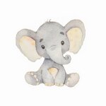 Λαμπάδα Ελεφαντάκι ρόζ ¨Η πρώτη μου λαμπάδα¨  LT2023006 - Image 3