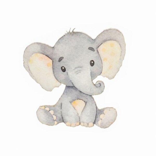 Λαμπάδα Ελεφαντάκι ρόζ ¨Η πρώτη μου λαμπάδα¨  LT2023006 - Image 3