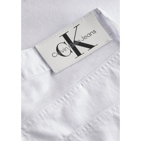 28ac53257456b4e3151cf57fb92b4322 Ανδρικό Παντελόνι Τζιν CALVIN KLEIN J30J326080 DAD JEANS Λευκό - Image 2